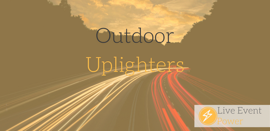 Outdoor Uplighters For Hire Bristol
